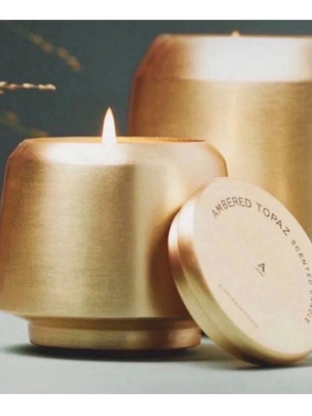 Anthropologie The Gather Scented Candle - Ambered Topaz - Small/Mini - 5.82 oz